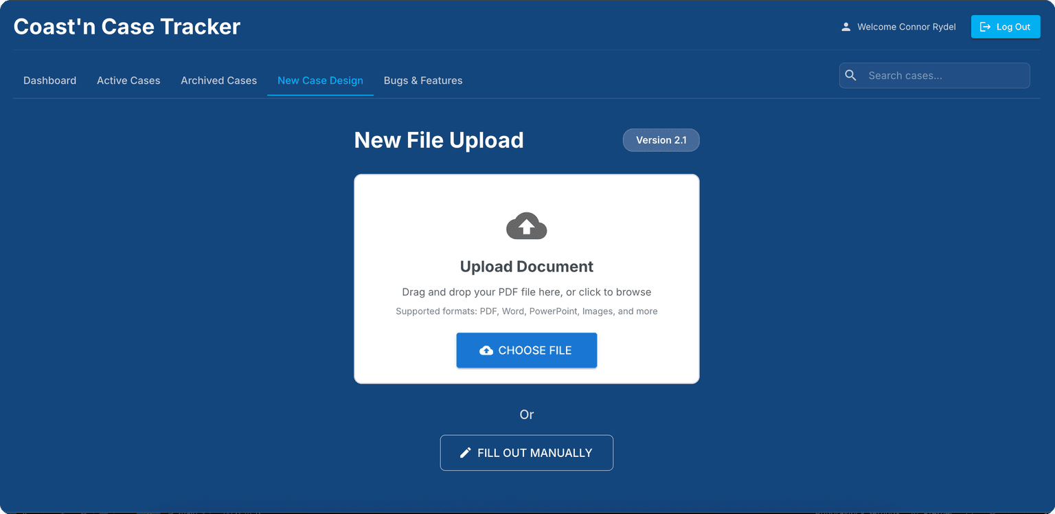 Advisor Tracker dashboard